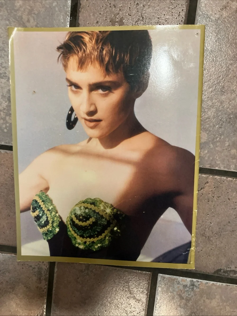 Vintage 1987 Madonna Who's That Girl World Tour Program Concert Book Biography